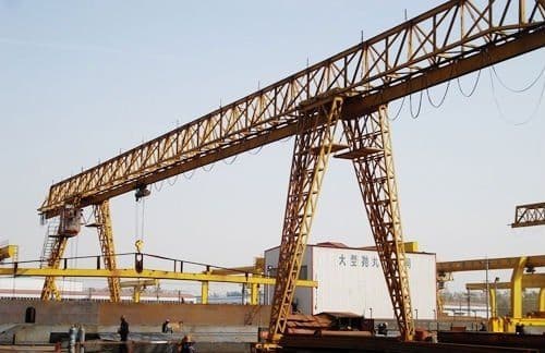 factory supply truss type road construction gantry crane